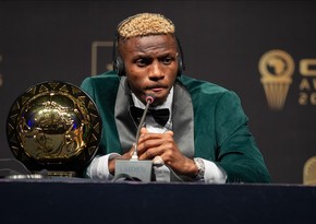 Nigeria's Victor Osimhen named African football player of the year