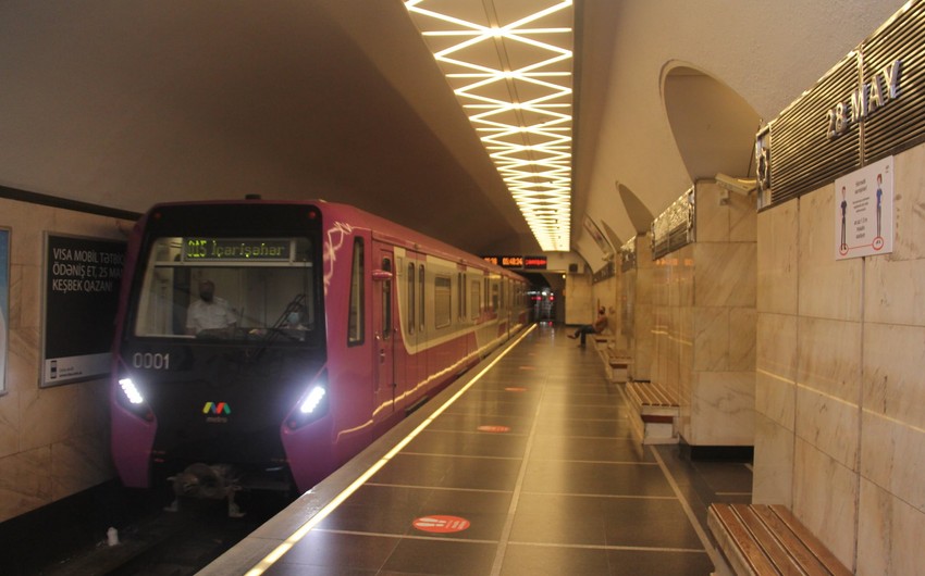 В Баку число пользователей метро увеличилось более чем на 5% за полгода