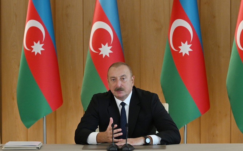 Ильхам Алиев: Уверен, что до конца года будет обеспечено успешное развитие нашей страны