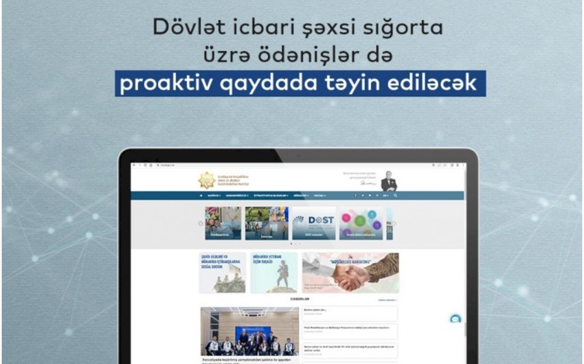 Dövlət icbari şəxsi sığorta üzrə ödənişlər də proaktiv qaydada təyin ediləcək