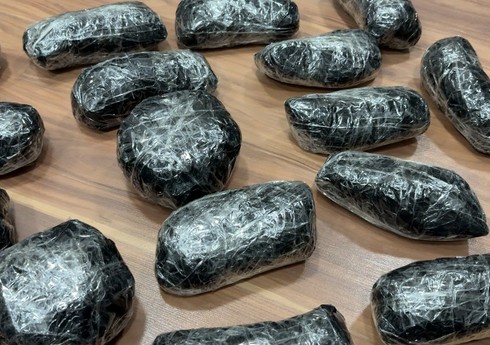 В Гяндже у наркокурьера изъяли более 20  кг героина