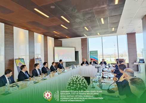 Спецпредставитель президента Азербайджана поделился публикацией в связи с заседанием Рабочей группы по экономическим вопросам