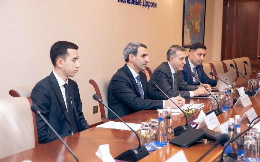 Azerbaijan Railways, WB mull development prospects of Middle Corridor