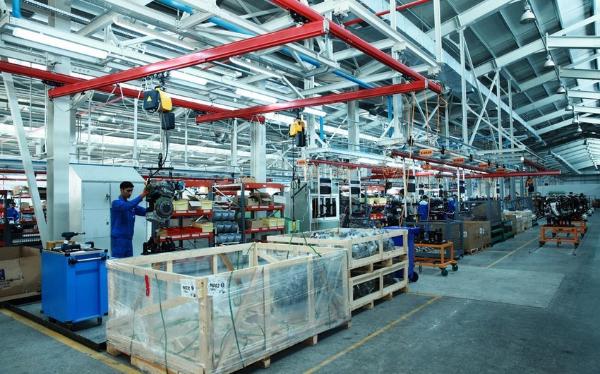 Industrial production in Azerbaijan grows