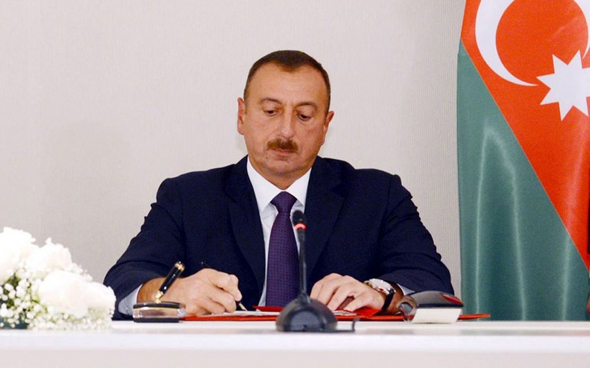 President Ilham Aliyev sends a letter to the President of Belarus