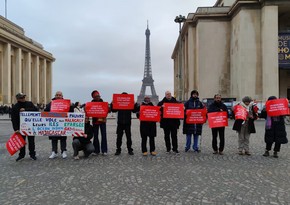 В Париже прошла акция против колониальной политики Франции