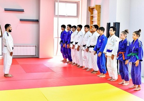 В Низаминском районе открыт новый зал для занятий дзюдо