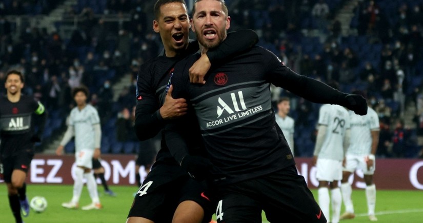 Лига 1: Рамос забил дебютный гол за ПСЖ