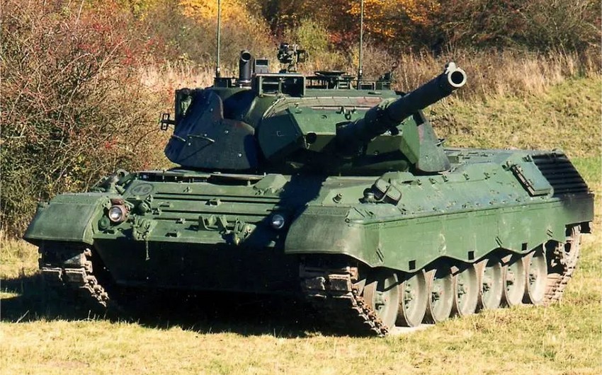 Almaniya ilk dəfə Ukraynaya Leopard 1A5 tankları verib