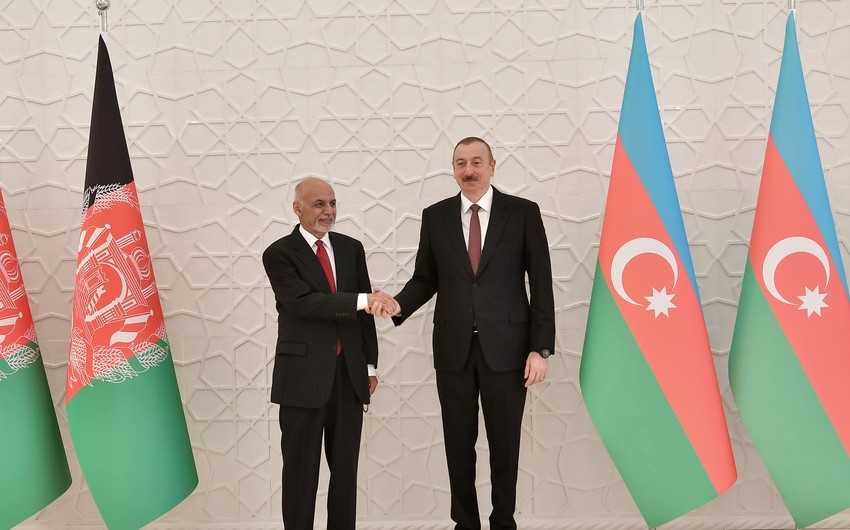 Мухаммад Ашраф Гани направил письмо президенту Азербайджана