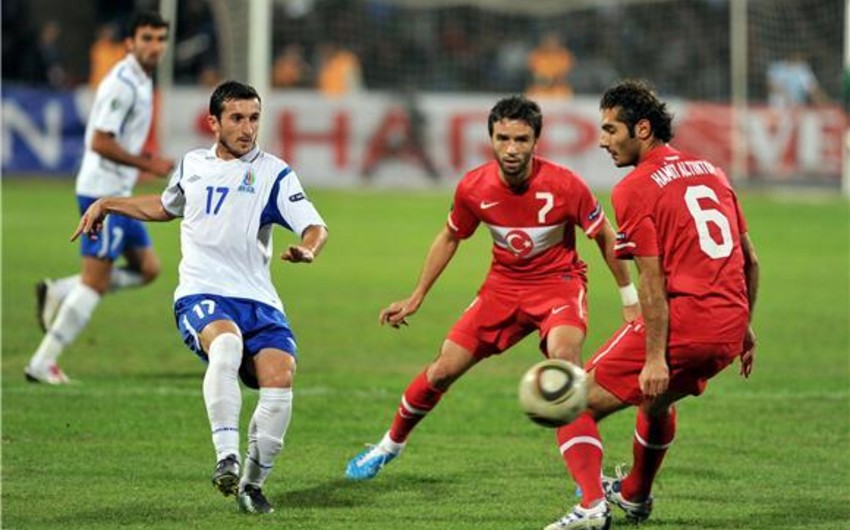 Между сборными Азербайджана и Турции состоится товарищеский матч