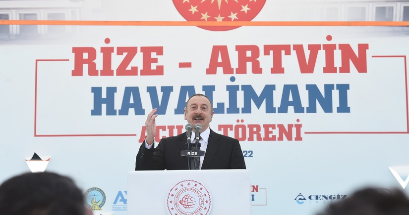 Azerbaijani President: We are friends, brothers and officially allies 