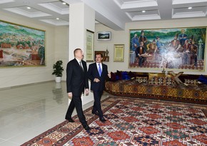 President Ilham Aliyev inaugurates Mirza Shafi Vazeh museum in Ganja