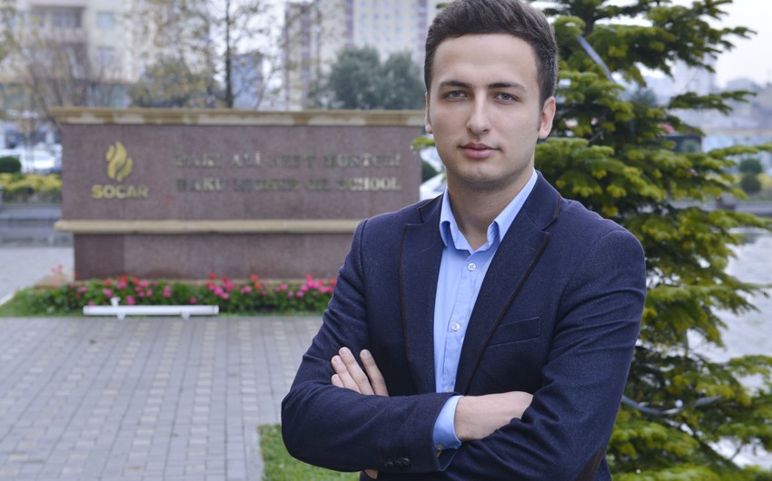 Студент-нефтяник БВШН Мустафа Аскеров: Мы с честью продолжим героический путь нефтяников - ИНТЕРВЬЮ