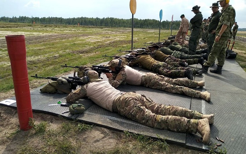 Азербайджанские снайперы продемонстрируют свое мастерство на конкурсе Снайперский рубеж - ВИДЕО