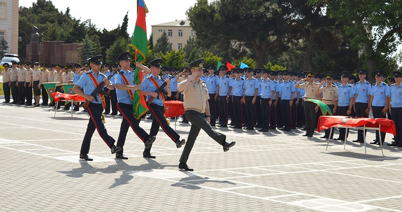 Состоялась 52-я церемония выпуска курсантов Военного лицея имени Джамшида Нахчыванского