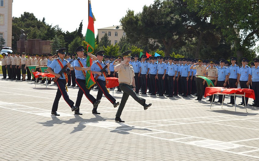 Состоялась 52-я церемония выпуска курсантов Военного лицея имени Джамшида Нахчыванского