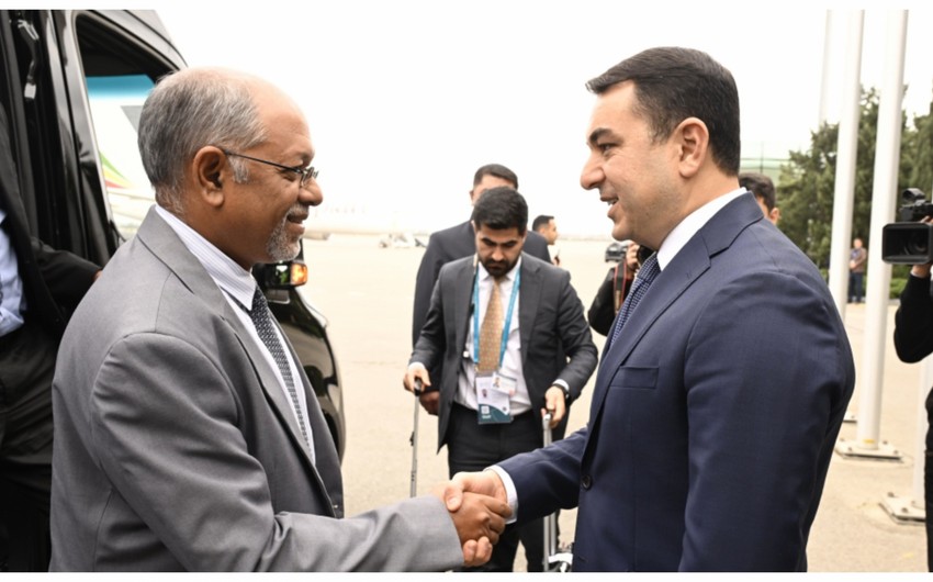 Vice-president of Seychelles arrives in Azerbaijan to attend COP29 