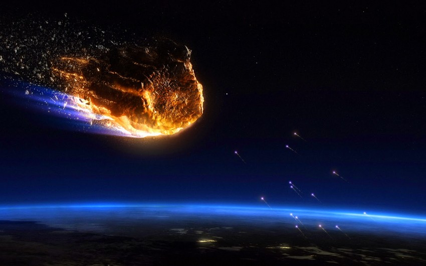 В небе над Украиной сгорел метеор