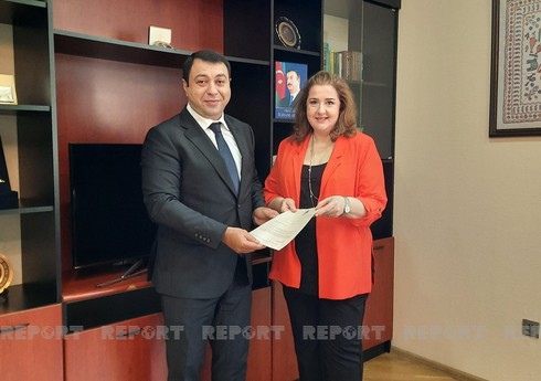 Посол Аргентины вручила копию верительных грамот в МИД Азербайджана