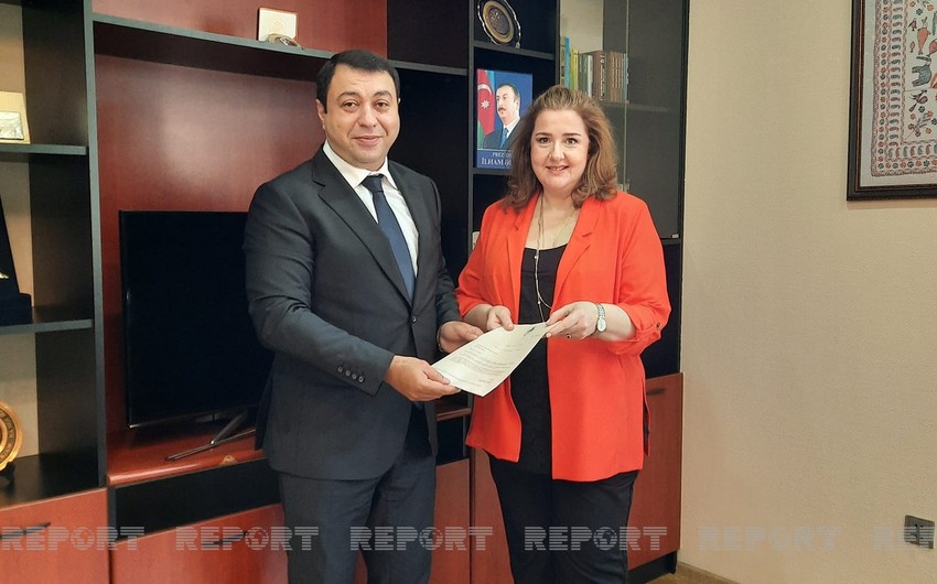 Посол Аргентины вручила копию верительных грамот в МИД Азербайджана