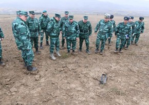 Armed persons violating Azerbaijani border open fire on border guards, SBS head arrives at scene