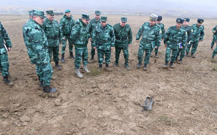 Пытавшиеся нарушить границу Азербайджана вооруженные лица открыли огонь по пограничникам, начальник ГПС посетил место происшествия