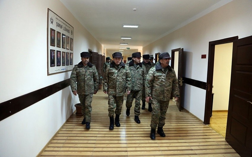 Закир Гасанов и Магеррам Алиев направились на передовую - ВИДЕО
