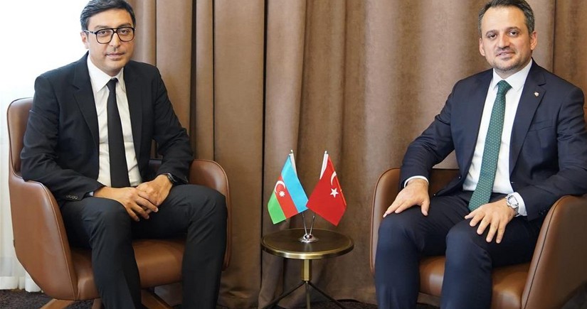 Fərid Qayıbov Türkiyənin gənclər və idman nazirinin müavinini qəbul edib
