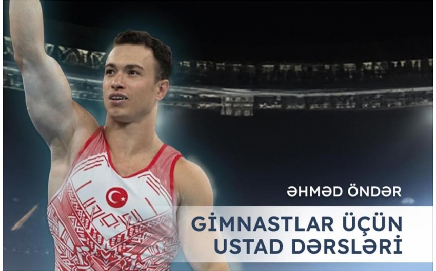 Türkiyənin məşhur gimnastı Bakıda ustad dərsləri keçəcək