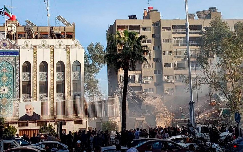 Death toll from Israeli strikes on Iranian consulate in Syria reaches 13