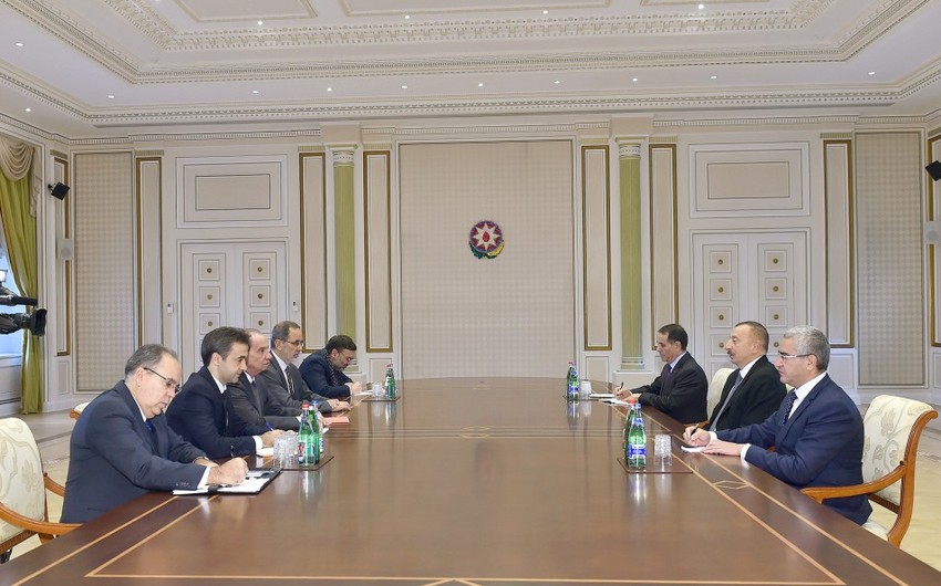 President Ilham Aliyev receives Brazilian foreign minister