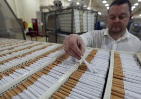 Cigarette production sharply declines in Azerbaijan