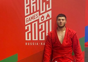 Azərbaycan samboçusu beynəlxalq multi-idman oyunlarında bürünc medal qazanıb