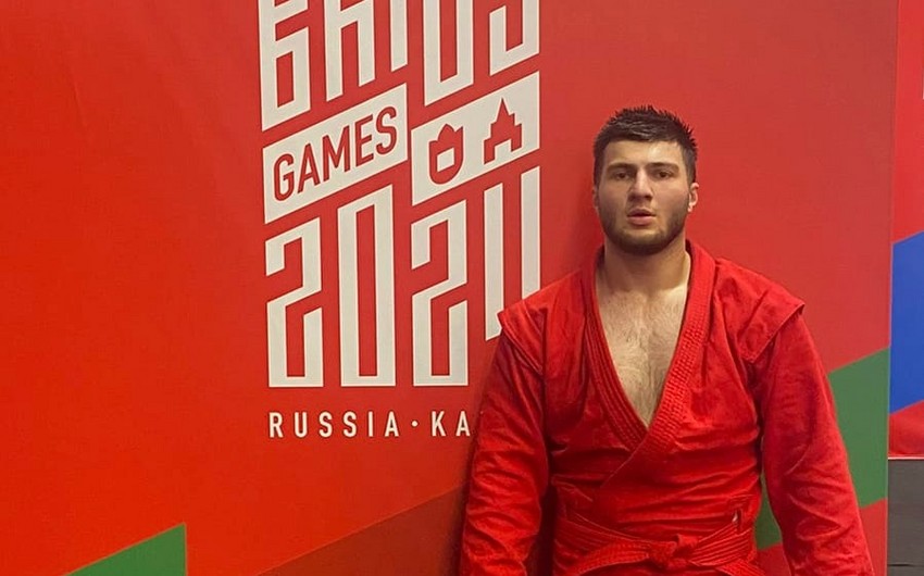 Azərbaycan samboçusu beynəlxalq multi-idman oyunlarında bürünc medal qazanıb