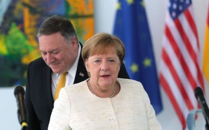 Помпео и Меркель обсудили совместную борьбу с глобальными вызовами