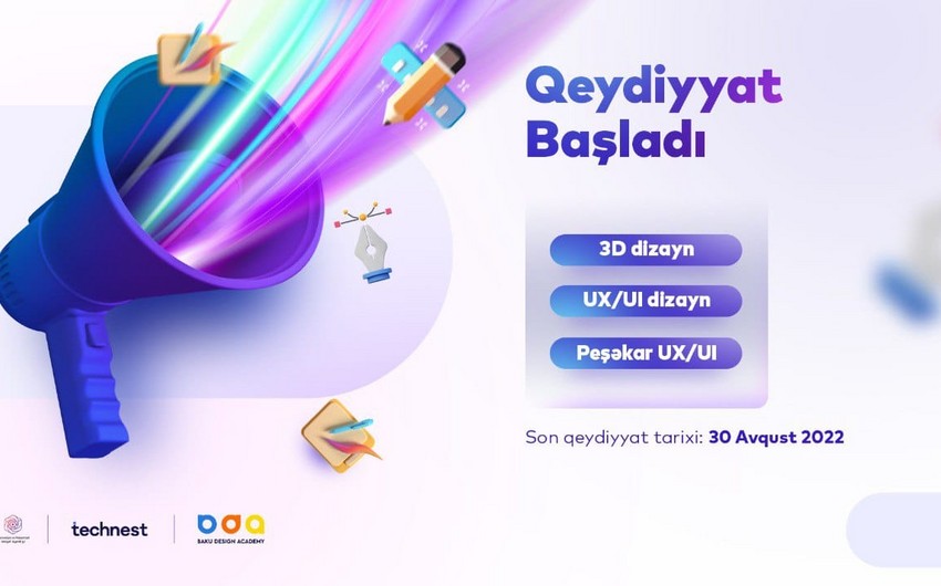 ‘’Technest’’ Təqaüd Proqramı çərçivəsində yeni kurslara qəbul elan edilib