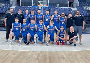 Basketbol üzrə Azərbaycan millisi Avropa çempionatına məğlubiyyətlə başlayıb