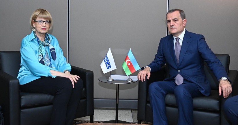 Azerbaijani Foreign Minister meets with OSCE Secretary General