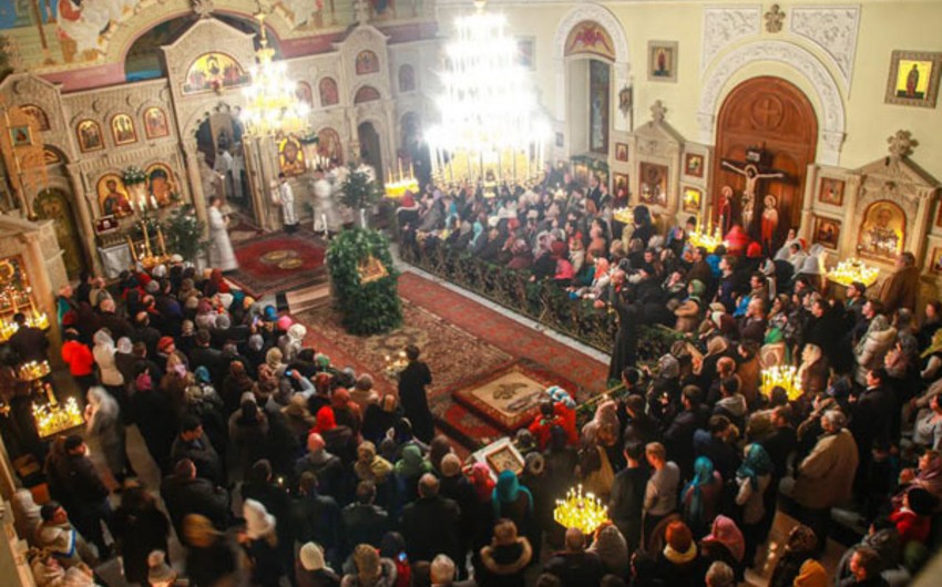 По случаю Пасхи в православных храмах в Азербайджане состоятся праздничные богослужения