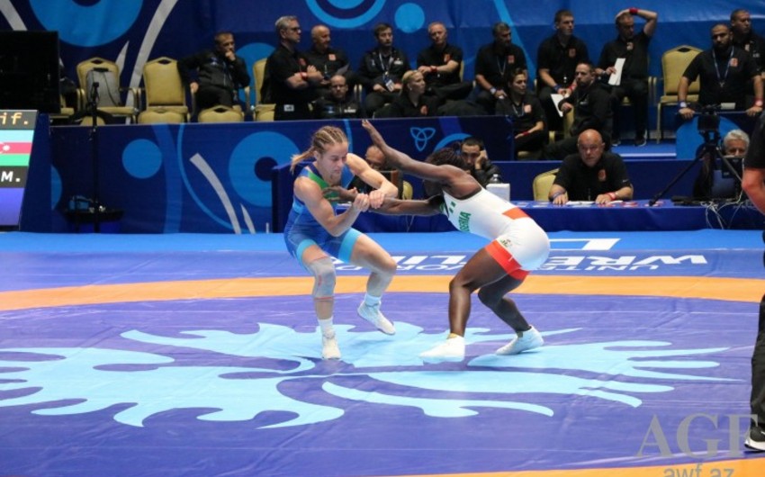 Azerbaijani female wrestler wins Olympic license