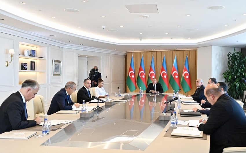 Ильхам Алиев: Предложения по восстановлению Карабаха и Восточного Зангезура на будущий год будут представлены скоро