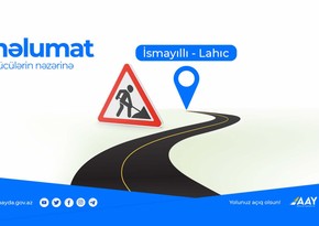 İsmayıllı-Lahıc-Burovdal avtomobil yolunda nəqliyyatın hərəkəti bərpa edilib