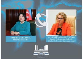 Sahibə Qafarova Valentina Matviyenkoya Gəncəyə raket atılması barədə məlumat verdi