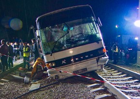 Mexico bus-train crash kills 3 and injures 14