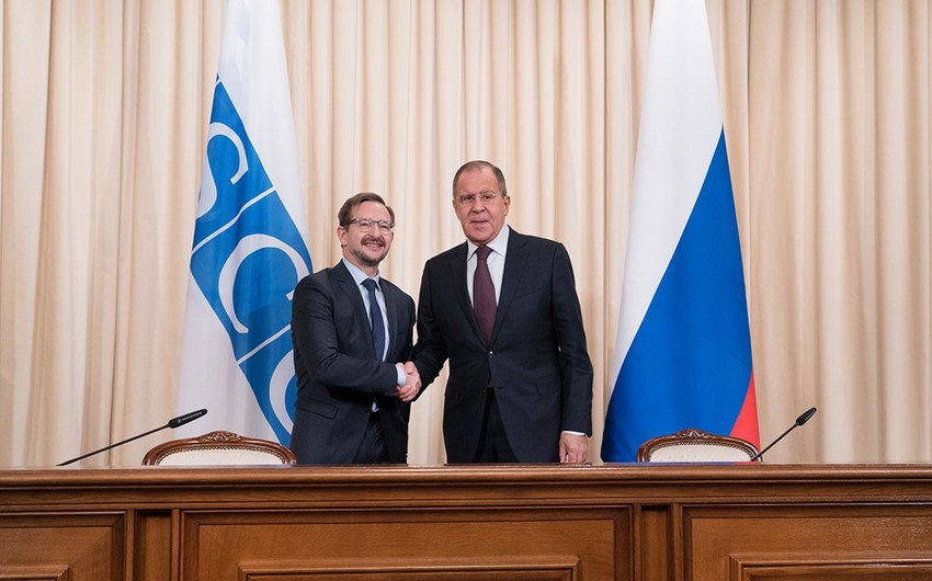 Глава МИД России и генсек ОБСЕ обсудят карабахское урегулирование