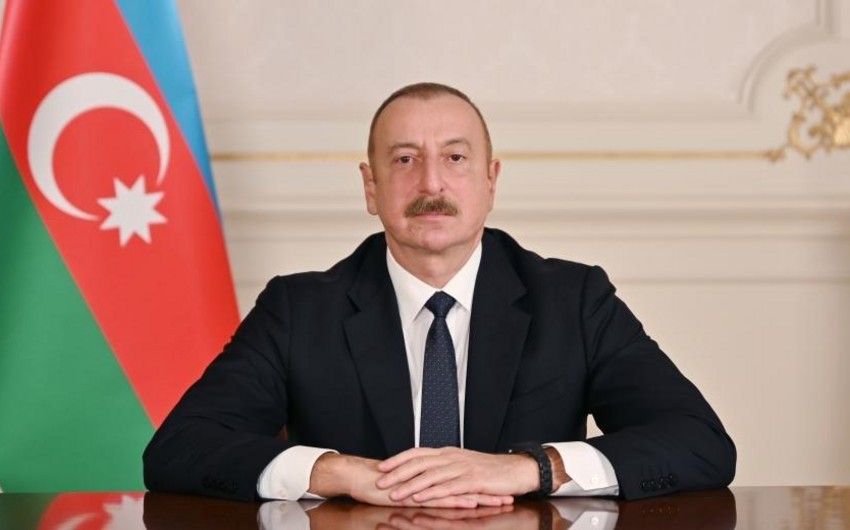 Azerbaijani President congratulates his German counterpart 