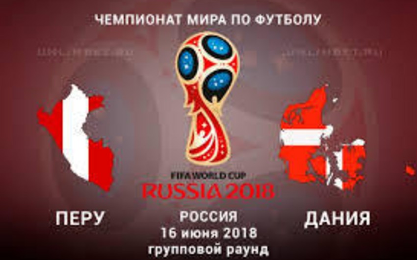 DÇ-2018: Peru və Danimarka yığmalarının start heyəti açıqlanıb