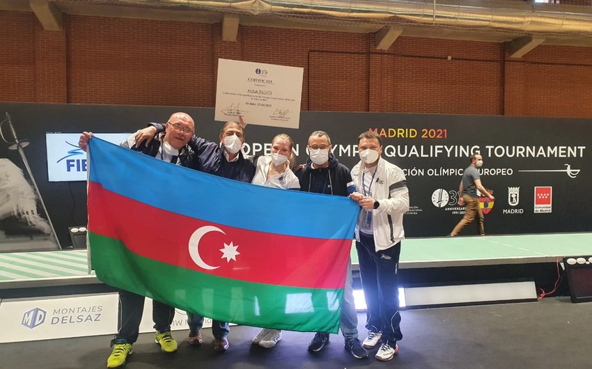 Azerbaijani fencer Anna Basta makes her way to TOKYO 2020 Summer Olympic Games