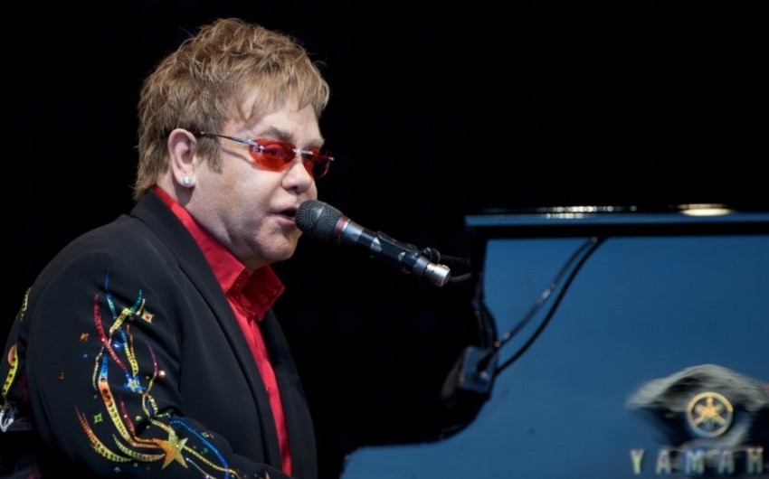 English singer Elton John hospitalized